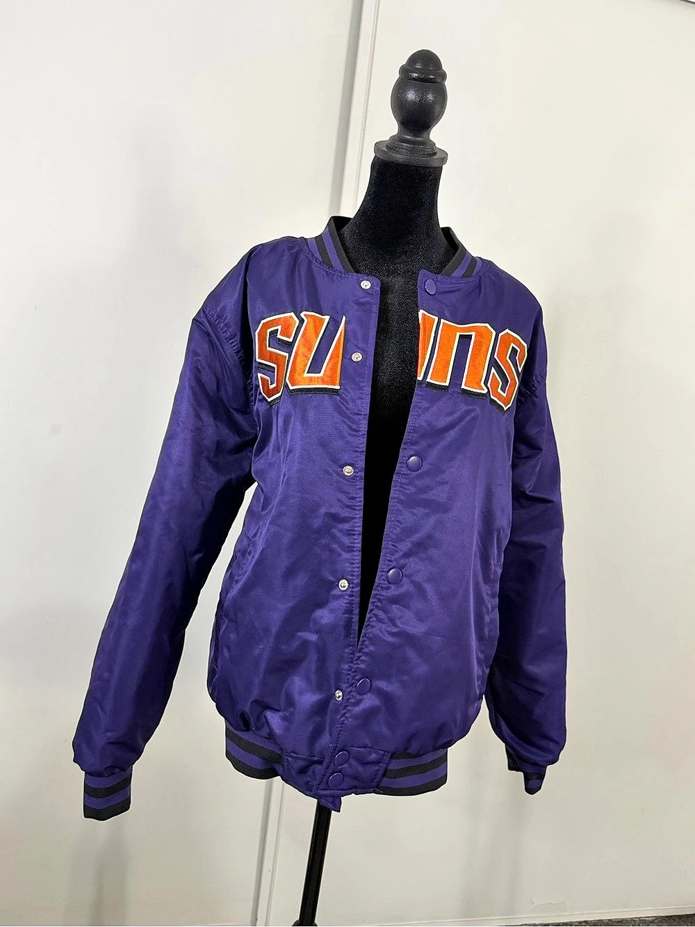 NBA Phoenix Suns Ultra Game jacket Purple & Orange Medium